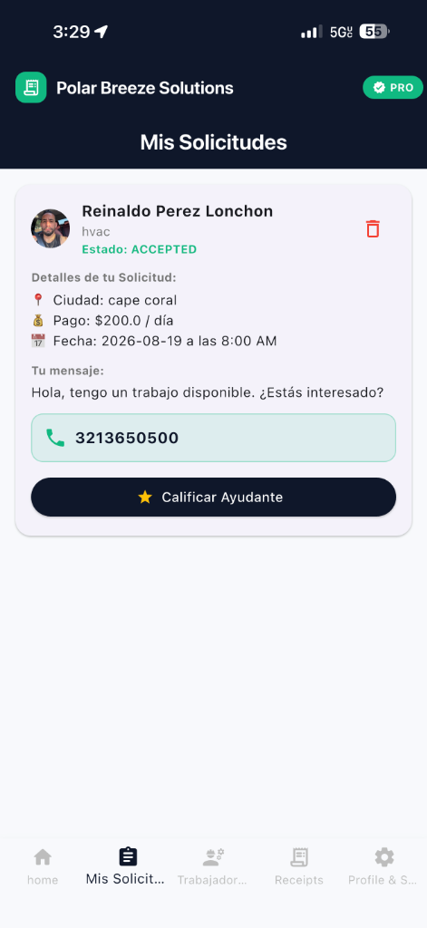 Radar de Ayudantes